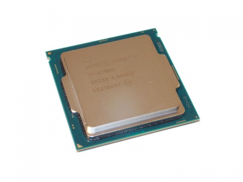 Процессор Intel Core i7-6700K, 4.0GHz, LGA1151, 4 cores, SVGA