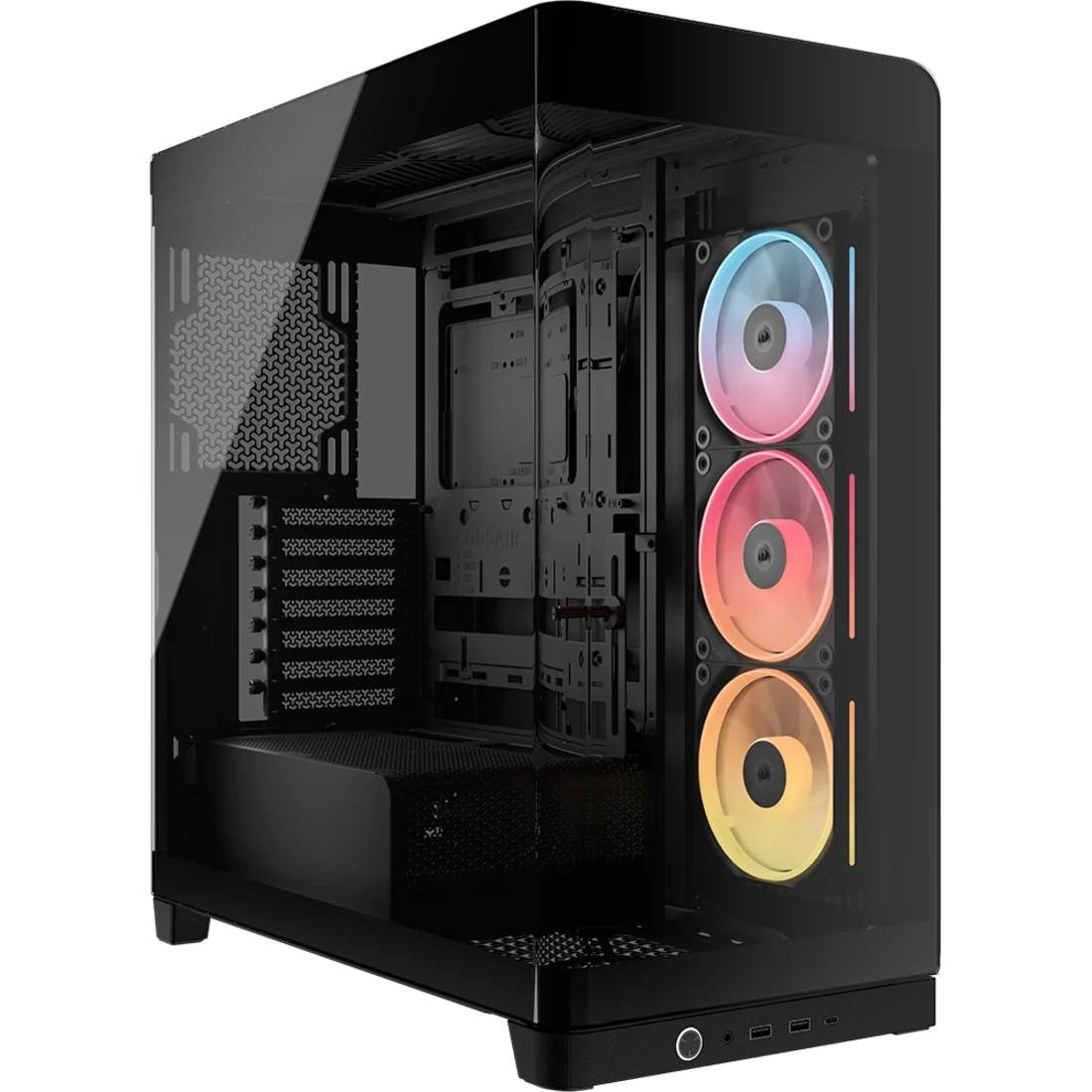 Корпус Corsair iCUE Link 4500X LX-R RGB Black CC-9011316-WW, без БП, ATX