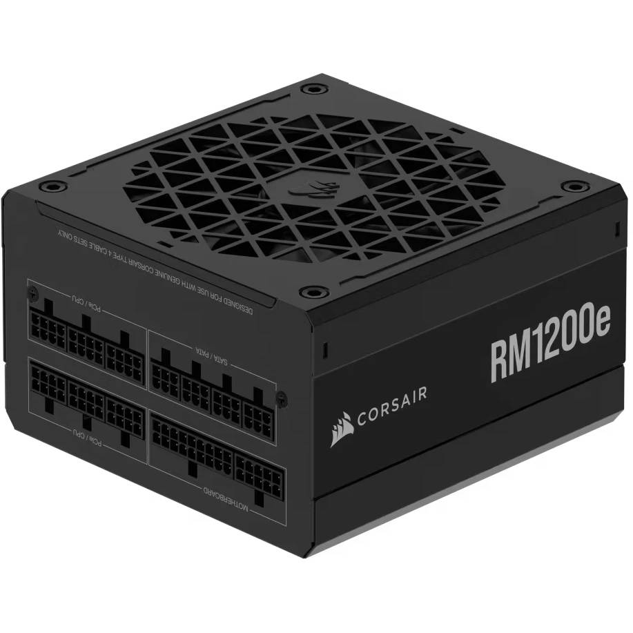 Блок питания 1200Вт, Corsair RM1200e (CP-9020258-EU), 80 Plus Gold, APFC, ATX