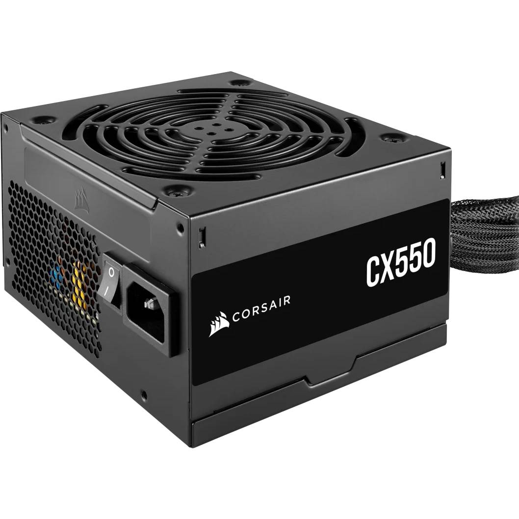Блок питания 550Вт, Corsair CX550 CP-9020277-EU, 80 Plus Bronze, APFC, ATX
