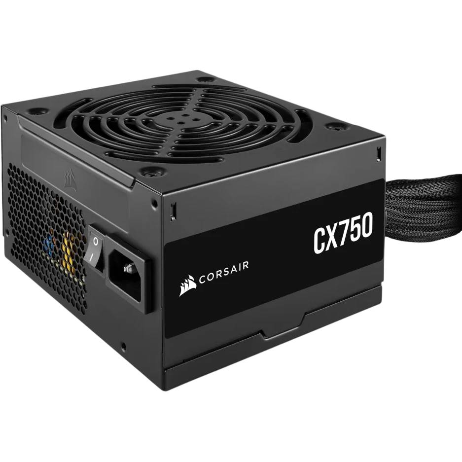 Блок питания 750Вт, Corsair CX750, CP-9020279-EU, 80 Plus Bronze, APFC, ATX