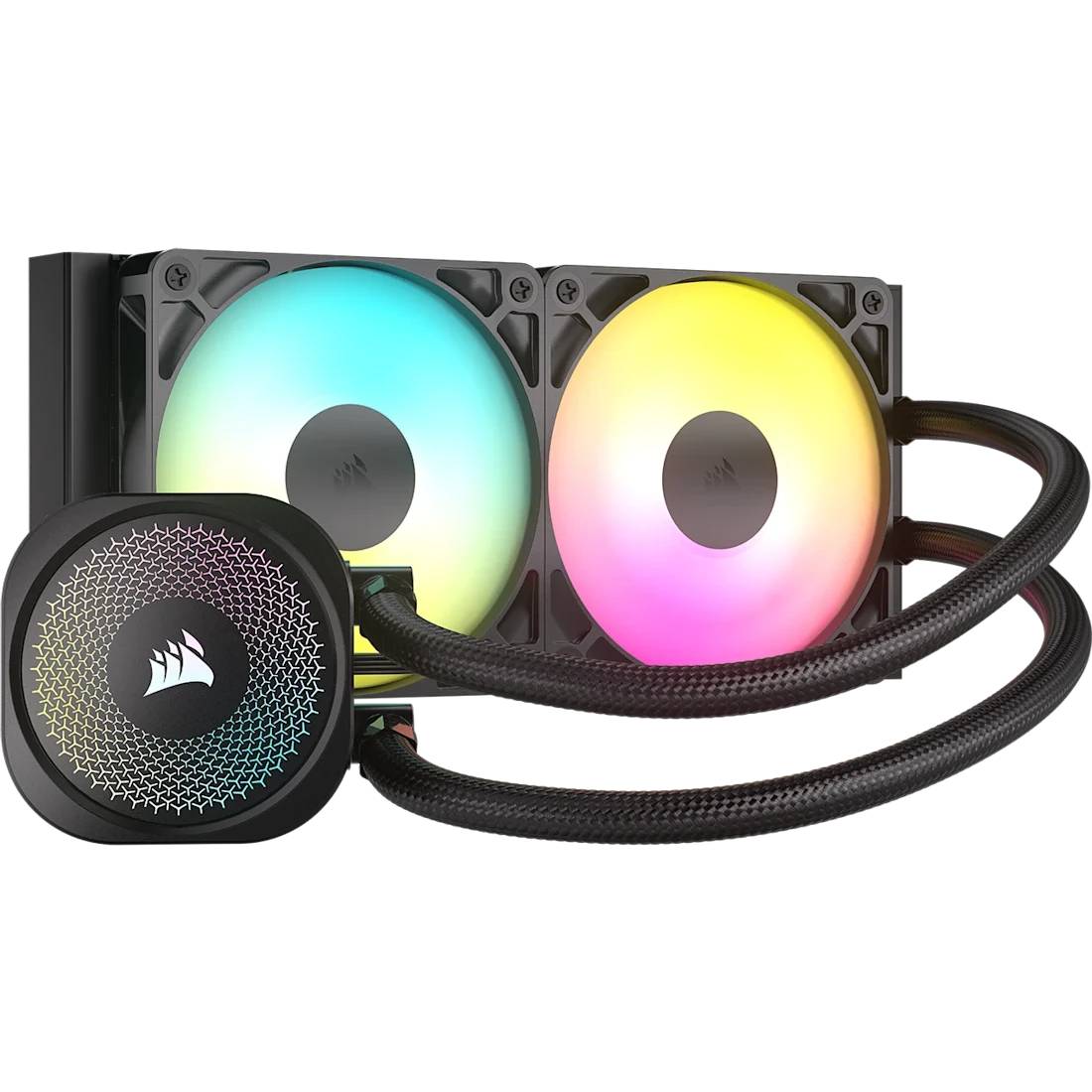 Жидкостное охлаждение Corsair NAUTILUS 240 RS ARGB Black (CW-9060092-WW)
