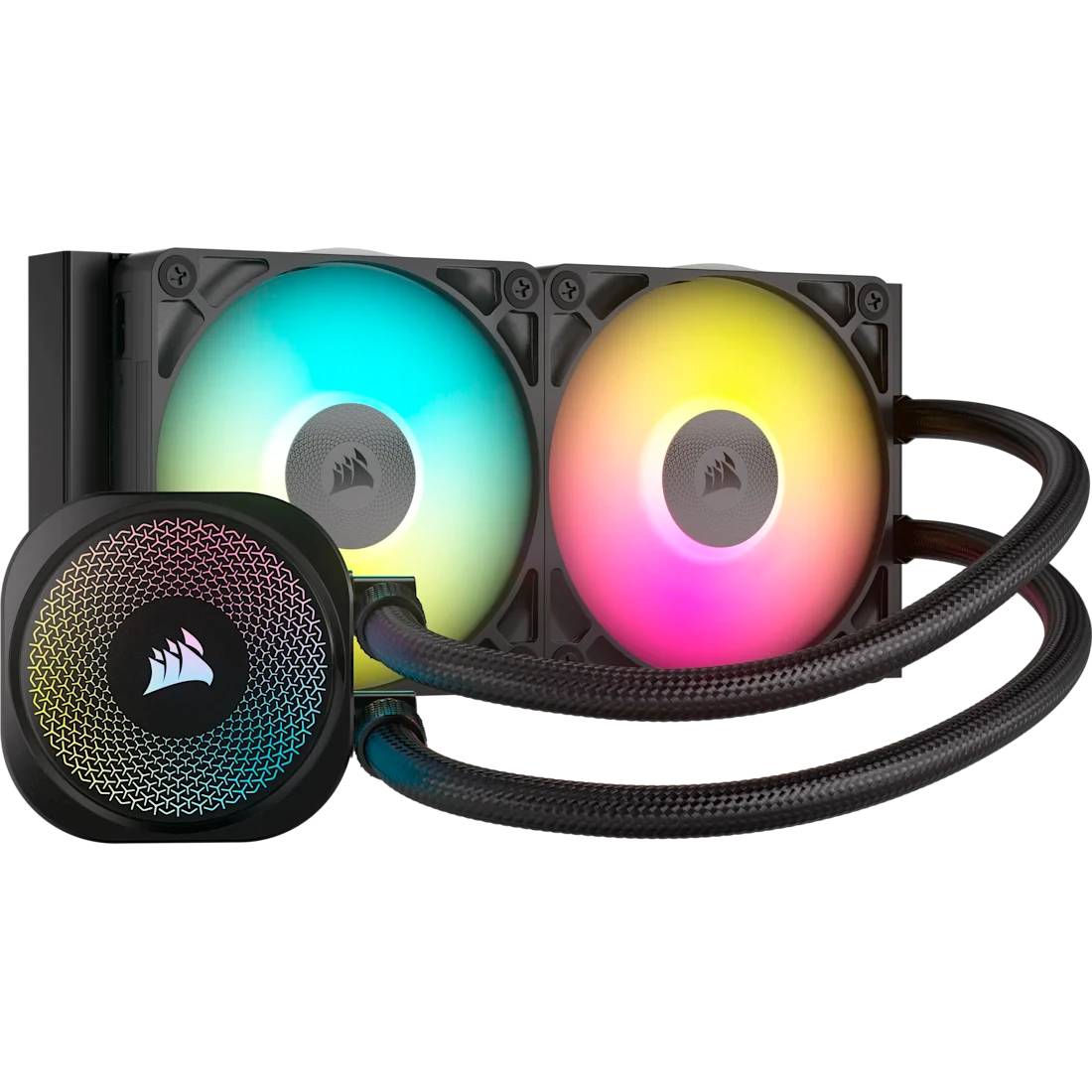 Жидкостное охлаждение Corsair iCUE LINK TITAN 240 RX RGB Black (CW-9061016-WW)