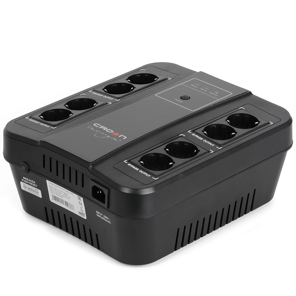 ИБП Crown CMUS-295 EURO SMART, 1000VA (8xSchuko)
