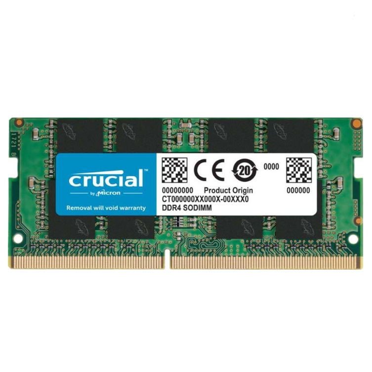 Оперативная память для ноутбука 16Gb Crucial Basics CB16GS2666, SODIMM DDR IV, PC-21300, 2666MHz