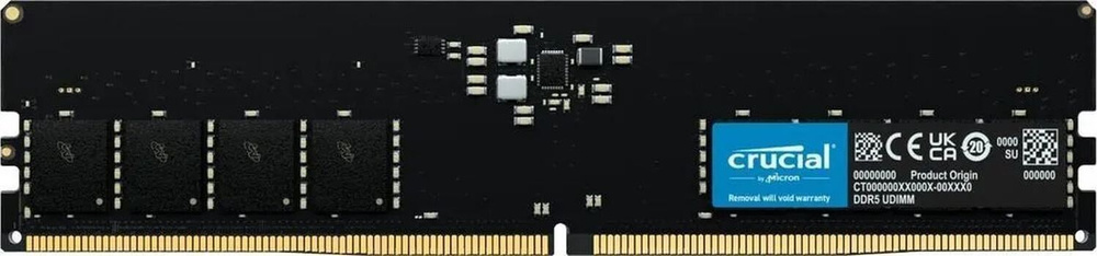 Оперативная память 16Gb Crucial CB16GU4800, DDR V, PC-38400, 4800MHz