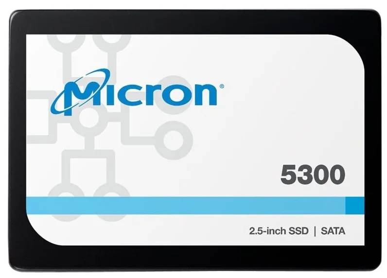 3.84Tb SSD Crucial (Micron) 5300 Pro MTFDDAK3T8TDS-1AW1ZABYY, 2.5" (540/520), SATA III