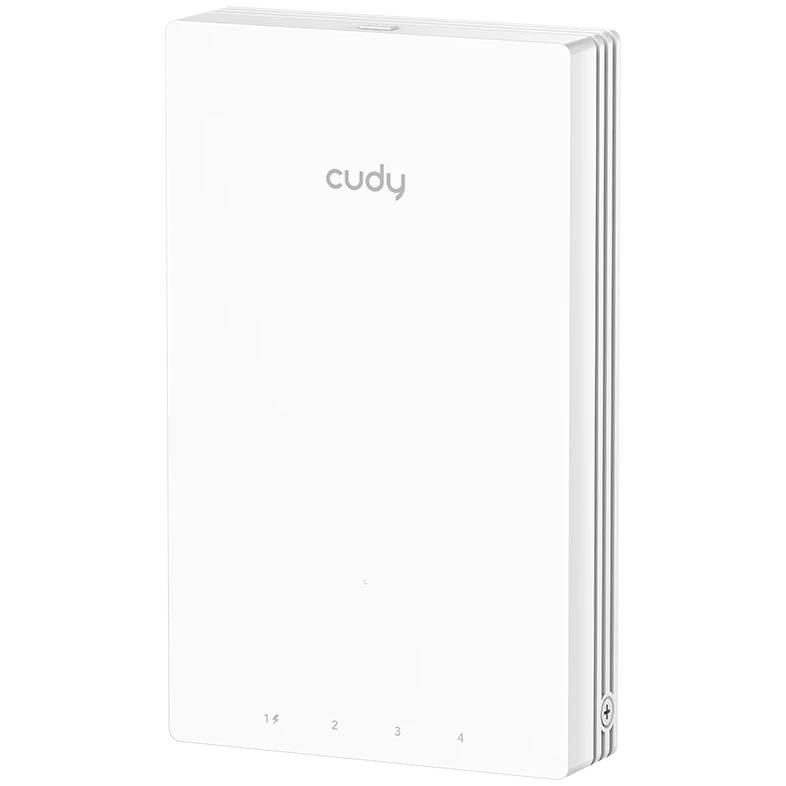 Точка доступа Wi-Fi Cudy AP1300 Wall, 2.4/5GHz, 1167Mbps, 4xLAN 1GBps, WAN