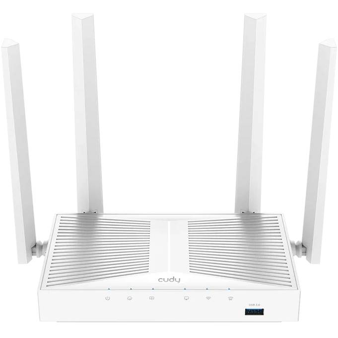 Роутер Wi-Fi Cudy WR1300S, 2.4/5GHz, 1176MBps, 4xLAN 1Gbps, WAN