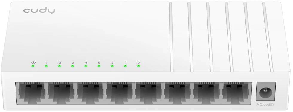Коммутатор Cudy FS108D 4.0, 8xLAN 100Mbps