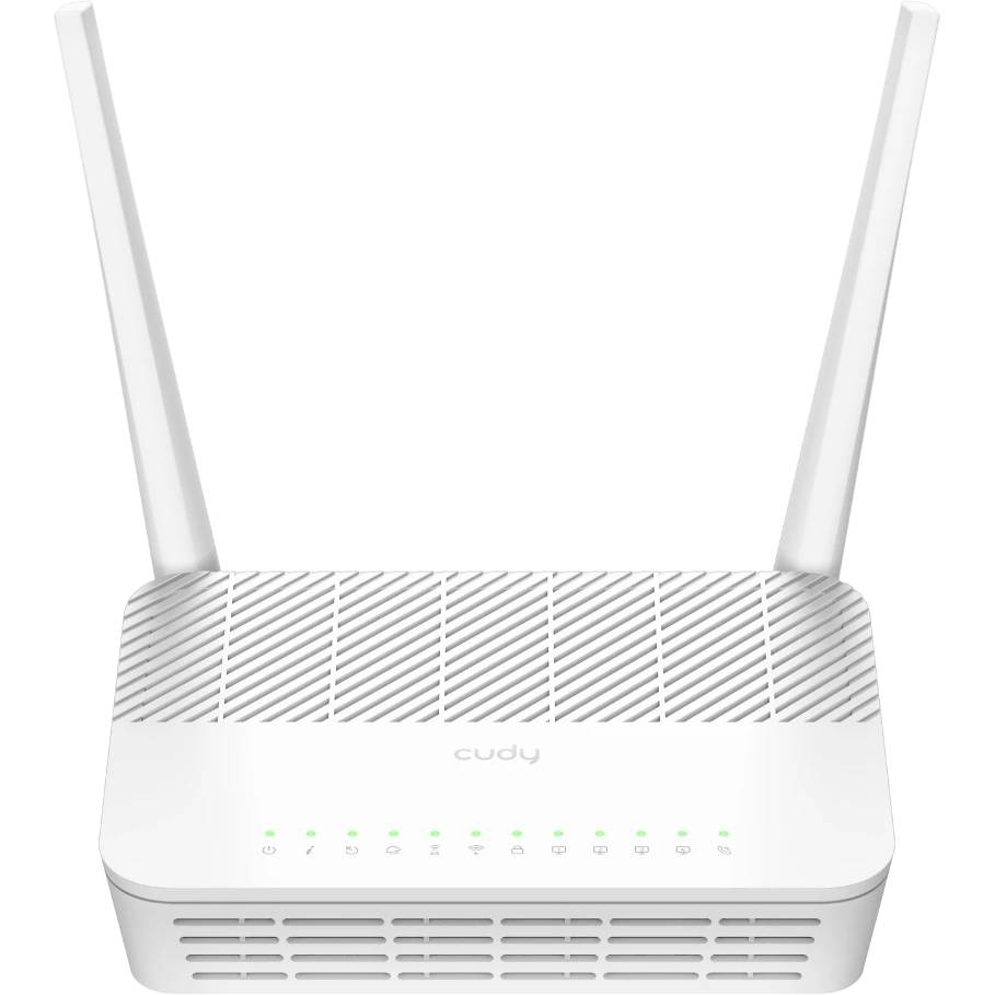 Роутер Wi-Fi Cudy GP1200V, 2.4/5GHz, 1167MBps, 4xLAN 1Gbps, PON