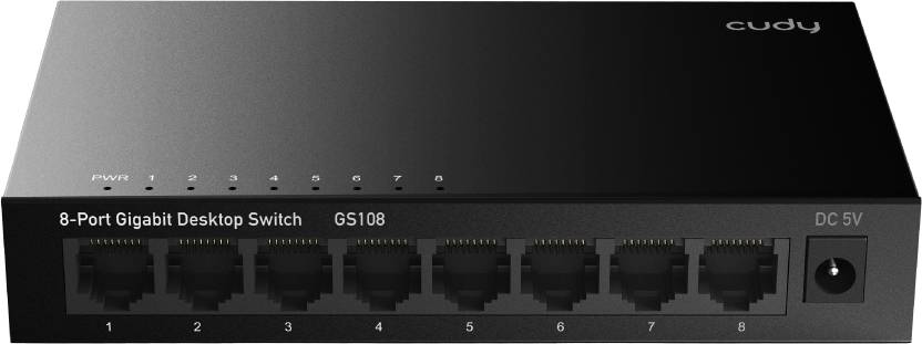 Коммутатор Cudy GS108, 8xLAN 1Gbps