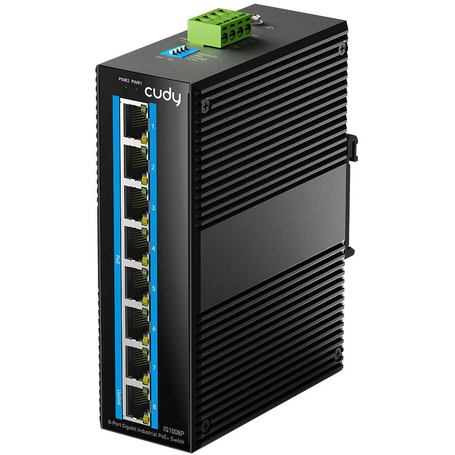Коммутатор Cudy IG1008P, 8xLAN 1Gbps