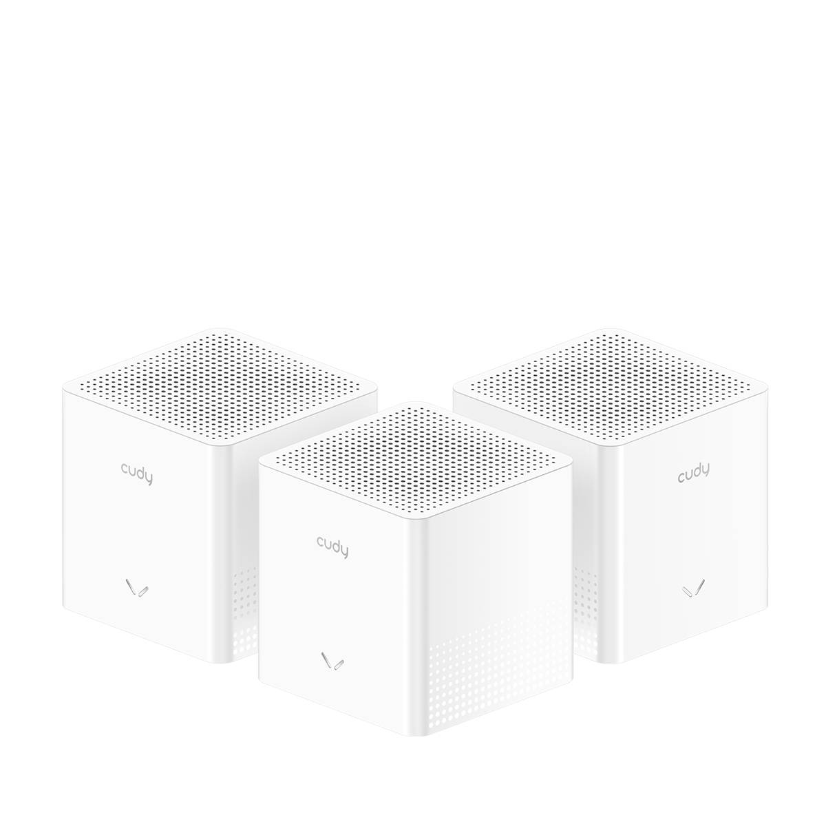 Wi-Fi система Cudy M1200 2.0 (3-pack), 2.4/5GHz, 1167Mbps, 2xLAN 100Mbps, WAN