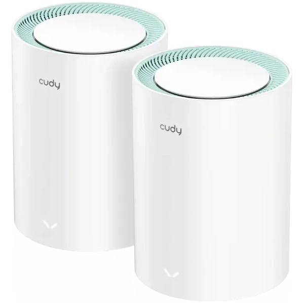 Wi-Fi система Cudy M1500 (2-pack), 2.4GHz, 1501Mbps, 3xLAN 1Gbps, WAN