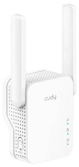 Репитер Wi-Fi Cudy RE300, 2.4GHz, 300Mbps, 1xLAN 100Mbps