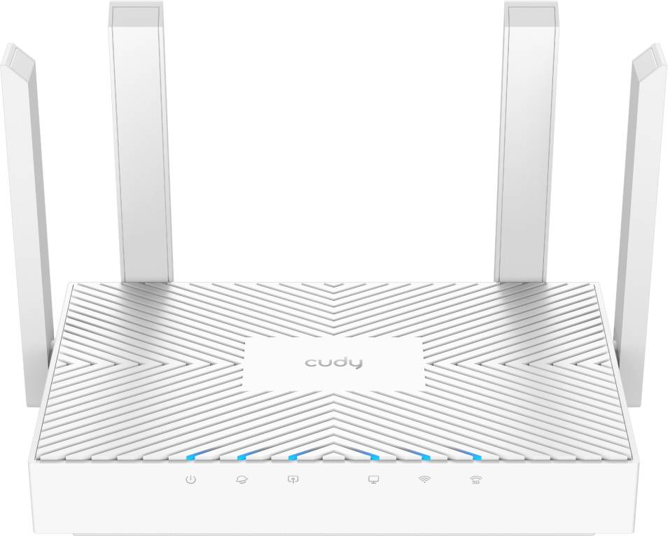 Роутер Wi-Fi Cudy WR1300E, 2.4/5GHz, 1176MBps, 2xLAN 1Gbps, WAN