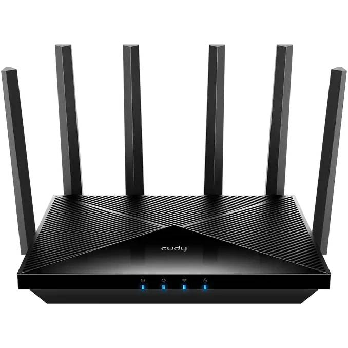 Роутер Wi-Fi Cudy WR6500H, 2.4/5GHz, 6448MBps, 4xLAN 1Gbps, WAN
