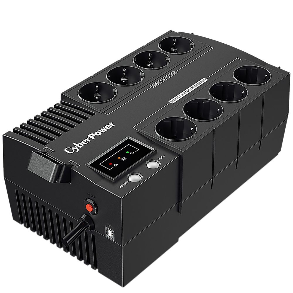 ИБП CyberPower BS450E NEW, 450VA (4 + 4 Schuko)