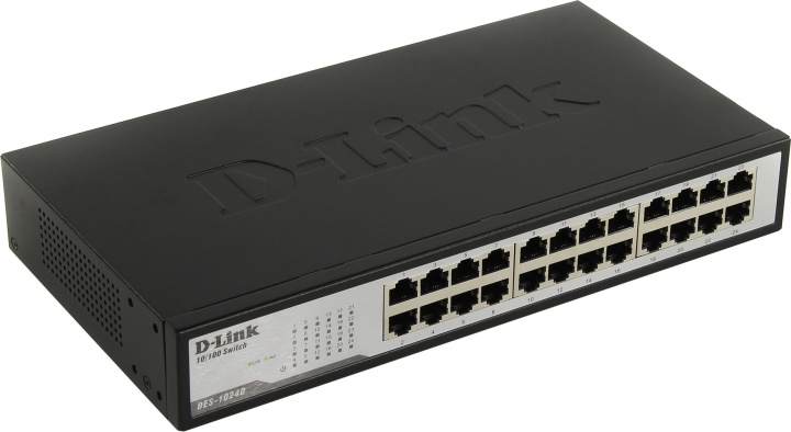 Коммутатор D-Link DES-1024D/G1A, 24xLAN, 100Mbps