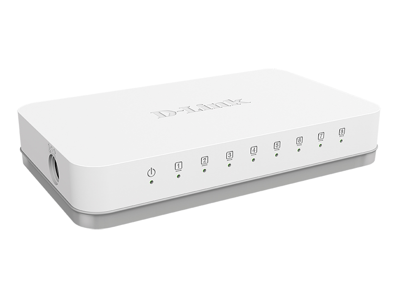 Коммутатор D-Link DGS-1008A/F1A, 8xLAN 1Gbps