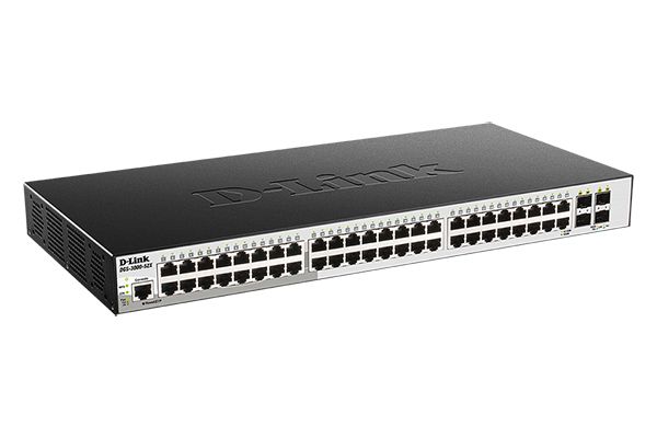 Коммутатор D-Link DGS-3000-52X/B2A, 48xLAN 1GBps, 4xSFP+