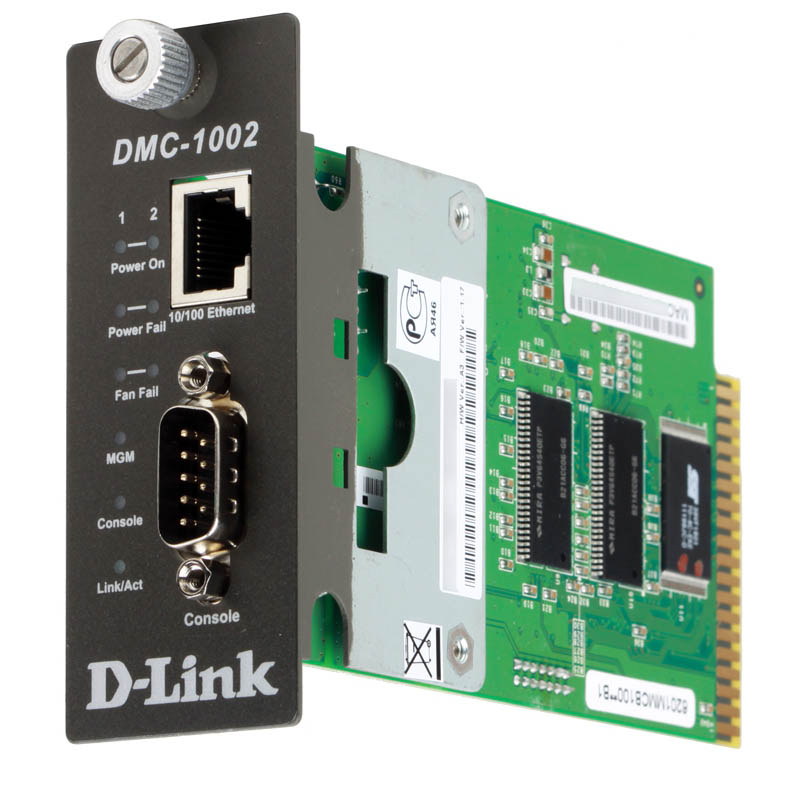 Модуль управления для медиаконвертеров D-Link DMC-1002