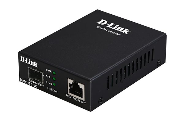 Медиаконвертер D-Link DMC-G01LC/C1A, 10BASE-T to 100BASE-X