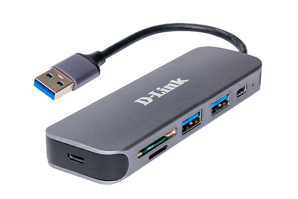 Разветвитель USB D-Link DUB-1325/A2A, USB3.0 - 2xUSB3.0, USB Type-C, CR
