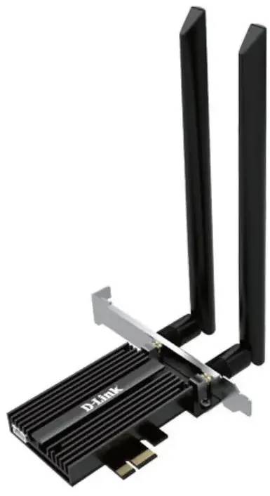 Сетевая карта Wi-Fi+Bluetooth, D-Link DWA-X562/E, 2.4/5GHz, 1800MBps, PCI-Ex1