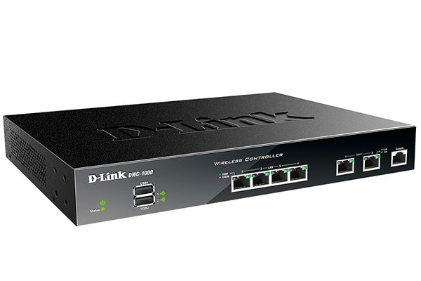 Контроллер D-Link DWC-1000/C1A, 6 x GLAN, 2xUSB