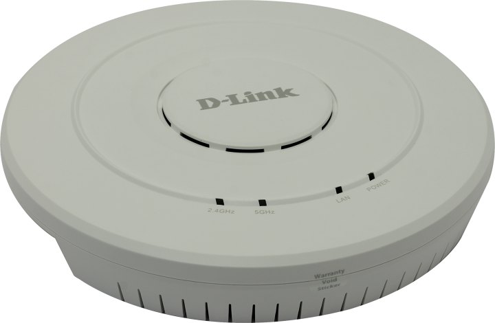 Точка доступа Wi-Fi D-Link DWL-6610AP/RU/B1A, 2.4/5GHz, 867Mbps, 1xLAN 1Gbps, PoE