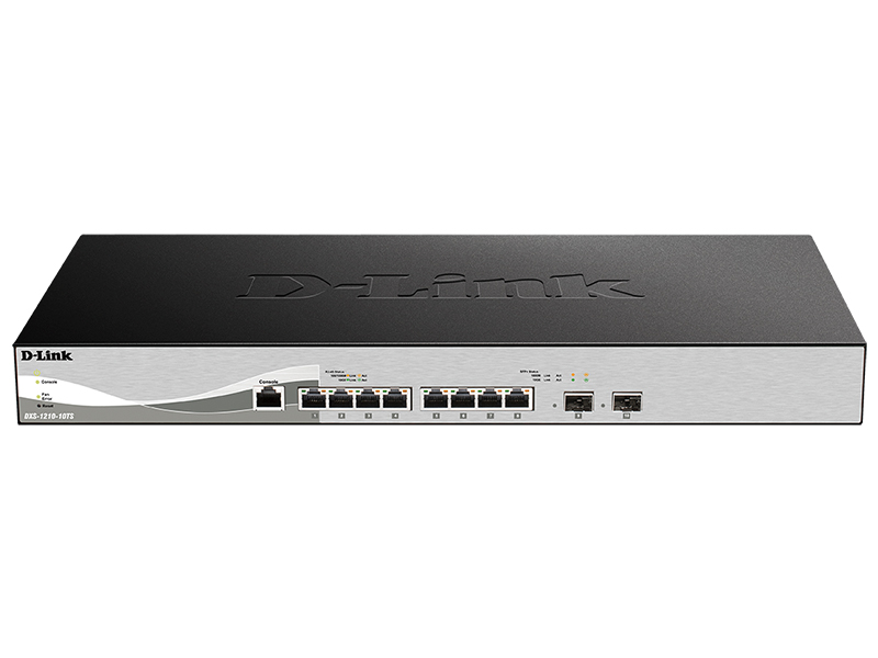 Коммутатор D-Link DXS-1210-10TS/A2A, 8xLAN 10Gbps, 2xSFP+