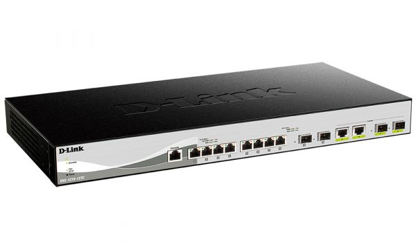 Коммутатор D-Link DXS-1210-12TC/A2A, 8xLAN 10G, 2xSFP+, 2xCombo 10G/SFP+