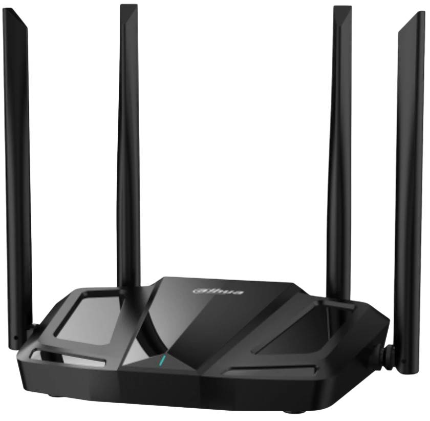 Роутер Wi-Fi Dahua DH-AC12-V2, 2.4/5GHz, 1167Mbps, 3xLAN 1Gbps, 1xWAN