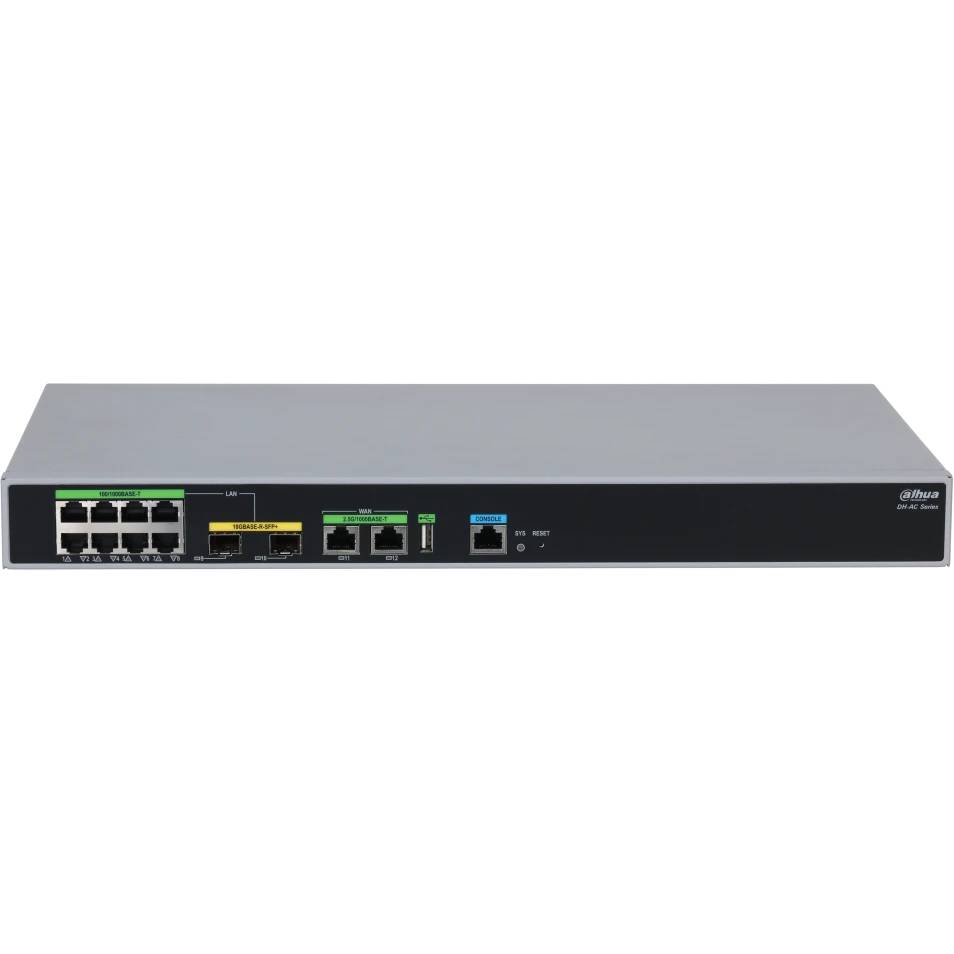 Контроллер Dahua DH-AC64, 8xLAN 1Gbps, 2xSFP, WAN, PoE