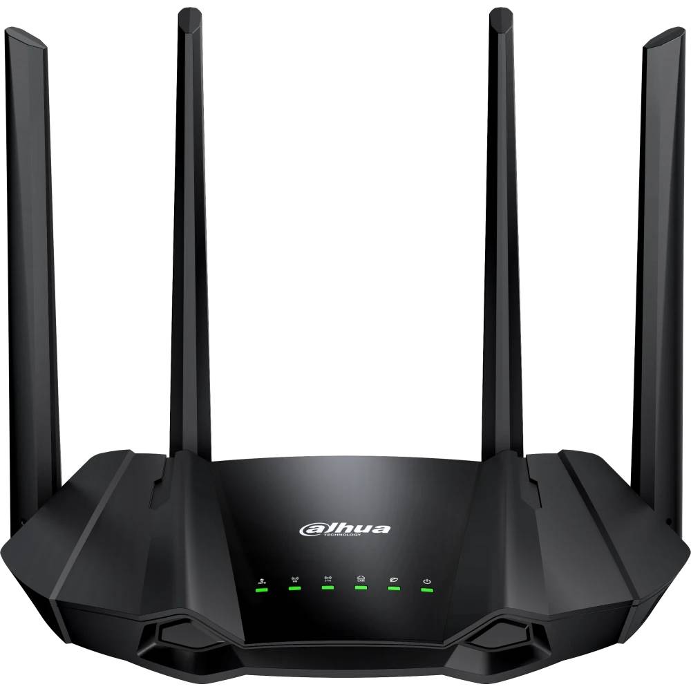 Роутер Wi-Fi Dahua DH-AX15M, 2.4/5GHz, 1501Mbps, 2xLAN 1000Mbps, 1xWAN