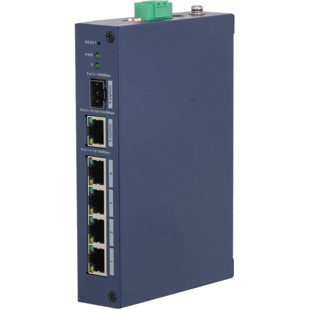 Коммутатор Dahua  DH-CHS4106-4ET, 4xLAN 100 Mbps, 1xSFP