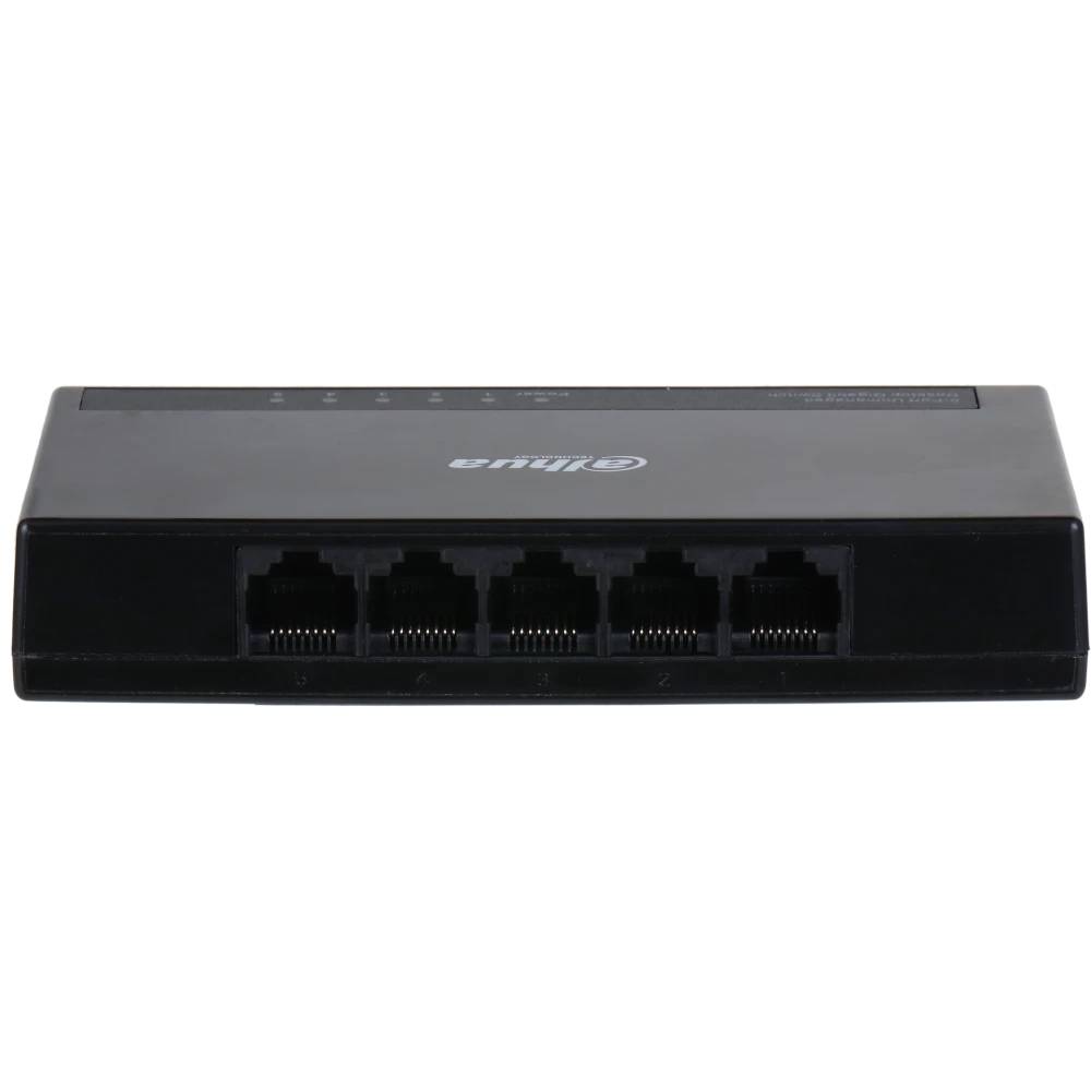 Коммутатор Dahua DH-PFS3005-5GT-L, 5xLAN 1Gbps