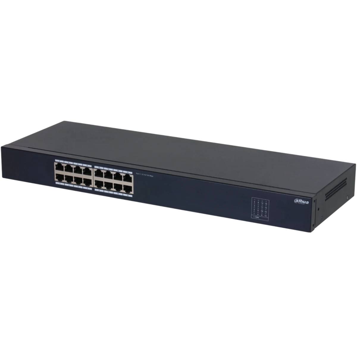 Коммутатор Dahua DH-SF1016, 16xLAN 100Mbps