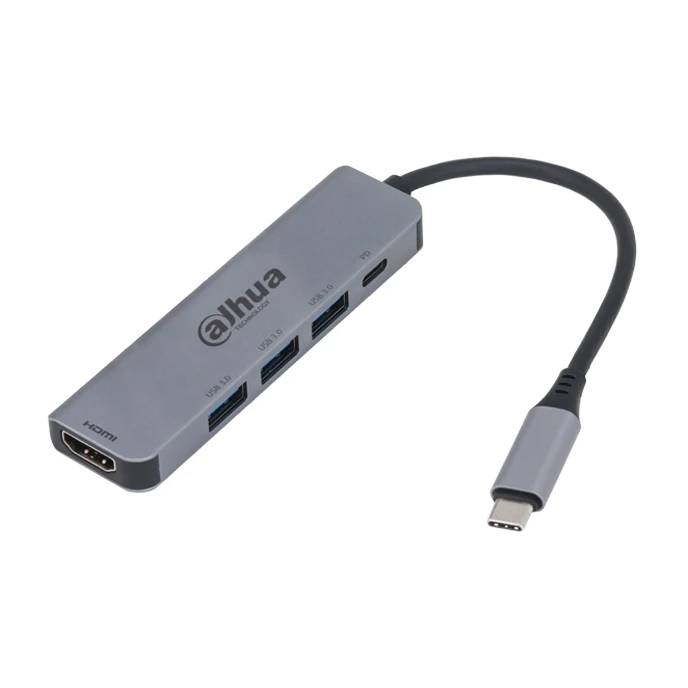 Док-станция Dahua DH-TC35, 3xUSB, USB Type-C, HDMI