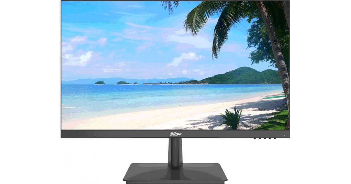 Монитор 23.8" Dahua DHI-LM24-H200, 1920x1080, 60Hz, Speakers (VGA, HDMI)