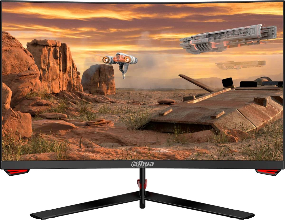 Монитор 27" Dahua  DHI-LM27-E230C, 1920x1080, VA, 165Hz (2xHDMI, DP)