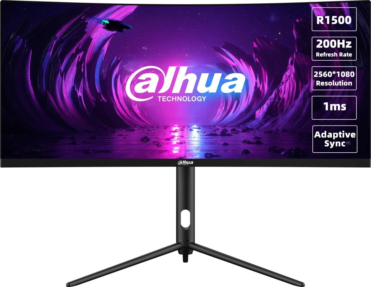 Монитор 30" Dahua DHI-LM30-E330CA, 2560x1080, VA, 200Hz (2xHDMI, 2xDP)