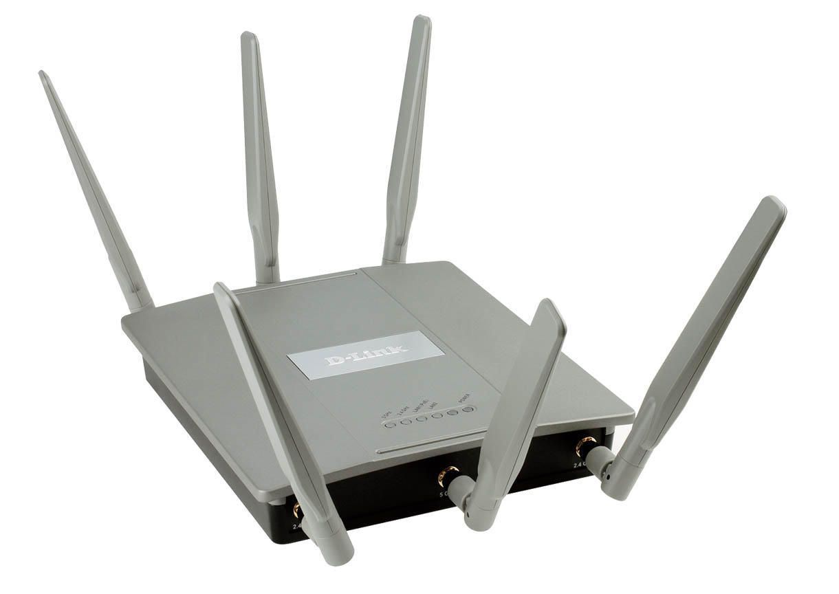Точка доступа Wi-Fi D-Link DAP-2695/RU/A1A, 2.4/5GHz 1300Mbps, 1xLAN 1GBps, PoE