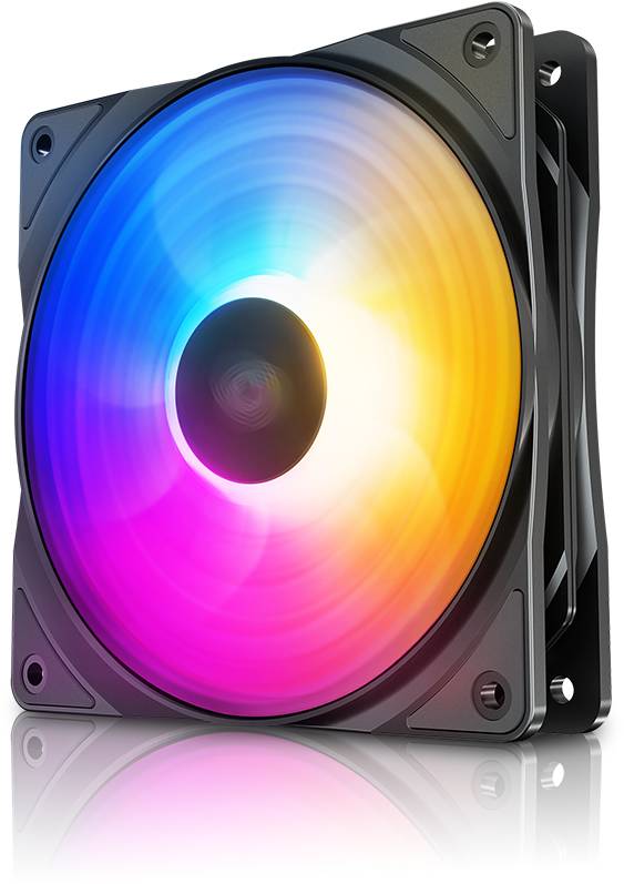 Вентилятор 12x12см DeepCool RF120FS RGB DP-FLED3-RF120-FS