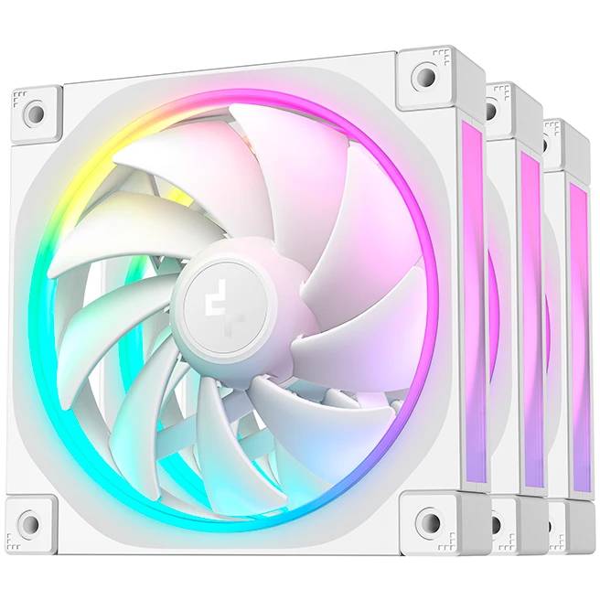 Вентилятор 12x12см DeepCool FL12 WH-3 IN 1