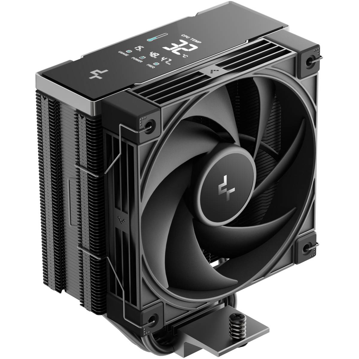 Кулер DeepCool AK400 G2 DIGITAL NYX R-AK400G2-BKNNMN-GJD-1, 220W (LGA1700 Ready)