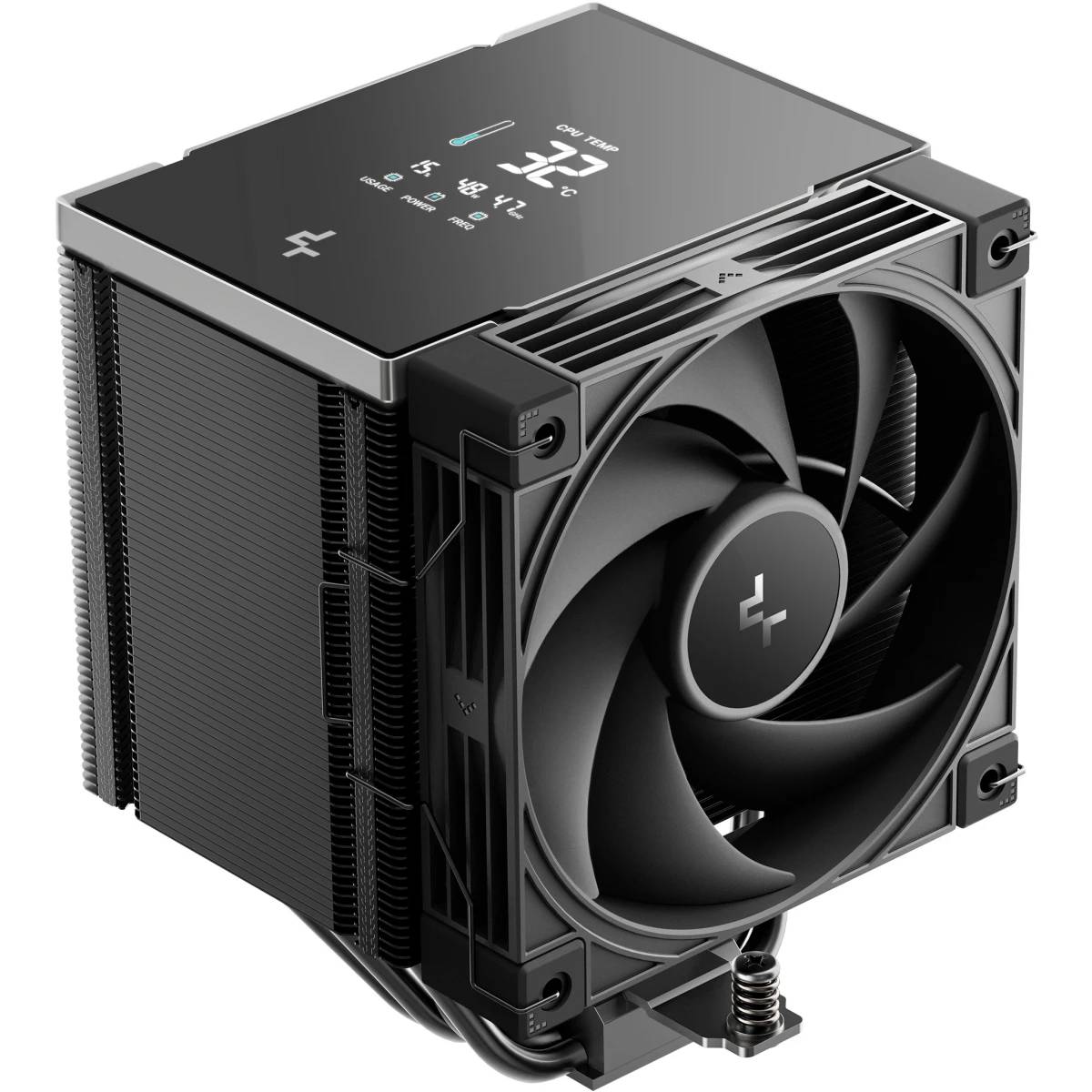 Кулер DeepCool AK500 G2 DIGITAL NYX R-AK500G2-BKNNMN-GJD-1, 240W (LGA1700 Ready)