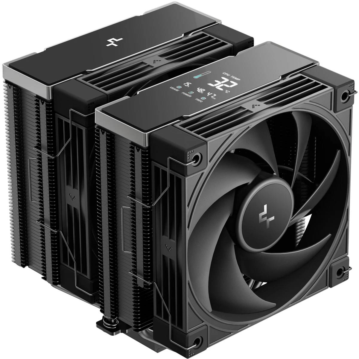 Кулер DeepCool AK620 G2 DIGITAL NYX R-AK620G2-BKNNMN-GJD-1, 260W (LGA1700 Ready)